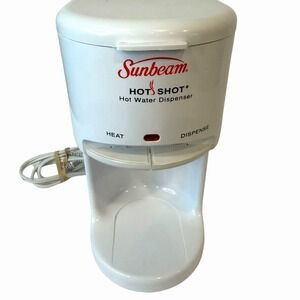 Sunbeam Hot Shot 3211 Electric Hot Water Dispenser 0.5 Qt White 1450W Tested